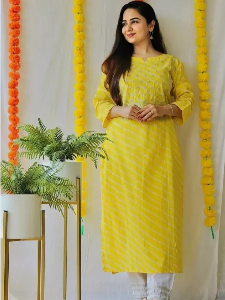 Aggregate 151+ yellow kurti for haldi ceremony best - POPPY