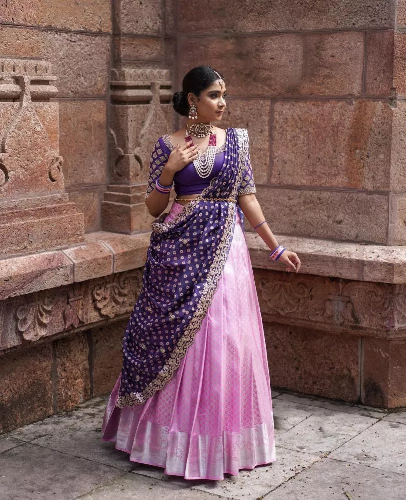 Why Lehenga Saree is a trend you can't miss this wedding season? | saree.com  by Asopalav
