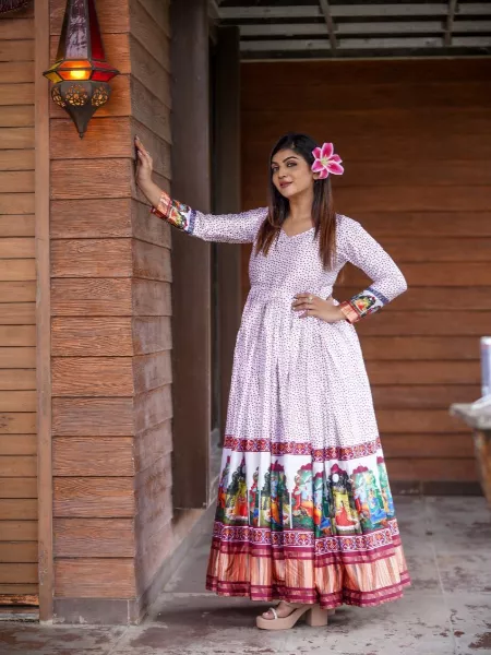 firoji color saree in jacquard work indian ethnic wear - Kloth Trend