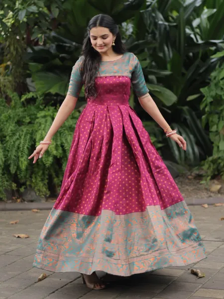 Silky Satin Fabric Dress Set with Matching Panty – Tara Baby Shop