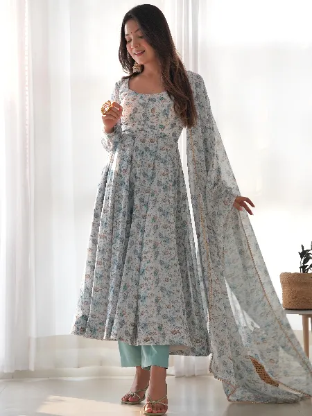 Buy WOMEN TOUCH Women Multicolor Printed Pure Cotton Gown Dress Online at  Best Prices in India - JioMart.